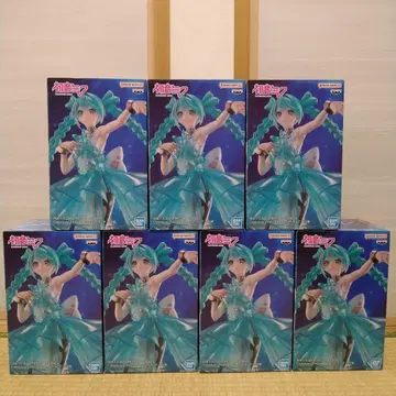 하츠네 미쿠 피규어 Clearluxe EmeraldGem 7개 세트