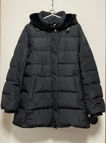 GLOBAL WORK 우츠쿠 실루엣 발수 다운 코트 L