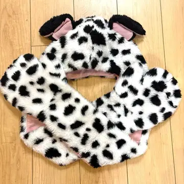 101마리 강아지 머플러 팬캡