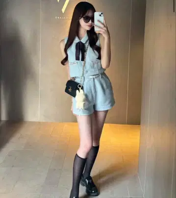 Kerry 럭셔리 블루 셋업