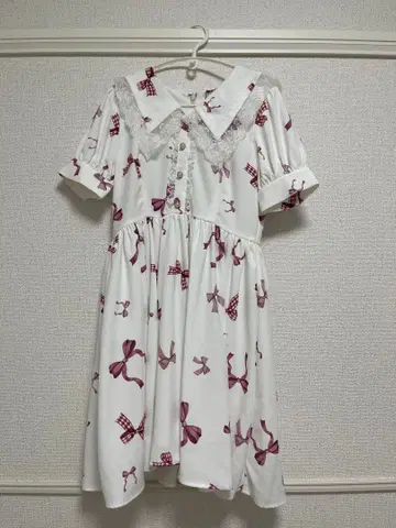 앙크루즈 오리지널 패턴 원피스