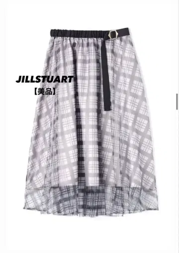 [ 새상품급 ] JILL by JILLSTUART 튤 스트라이프 스커트