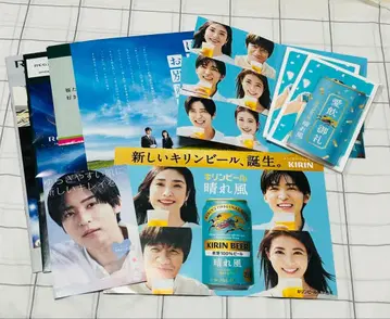 메구로 렌 맑은 바람 REGZA KOSE 전단지 SnowMan