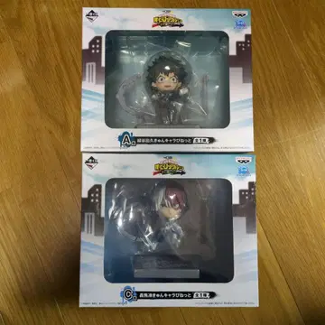 히로아카 제일복권 피규어 큥캐러비넷 미도리야 이즈쿠 토도로키 쇼토