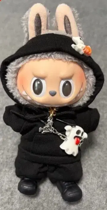 러브브 블랙 후드티 세트