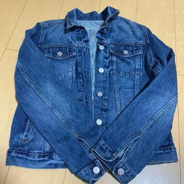 GAP 데님 자켓 S 사이즈 인디고 블루