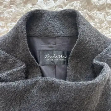 토네이도 마트 인기 디자인 드레이프 코트 집업 샤기 그레이