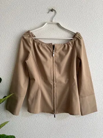 FOXEY 노카라 자켓 38