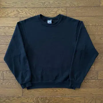 JERZEES 맨투맨 블랙 무지 S