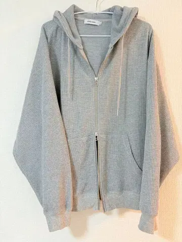 니코앤드 와플 풀 집업 후드티 더블 지퍼