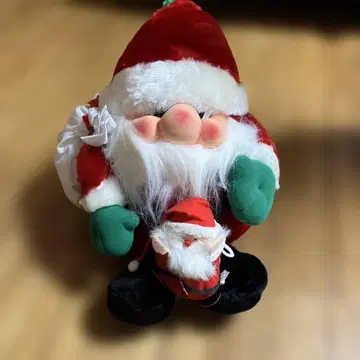 산타클로스 봉제 인형 대소 2세트