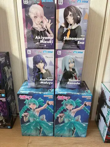 프로젝트 세카이 컬러풀 스테이지! 하츠네 미쿠 피규어 6체