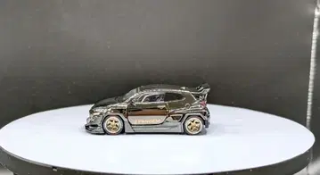1/64 POPRACE PANDEM GR YARIS (다크 크롬)