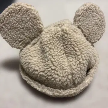 복슬복슬 미키마우스 모자