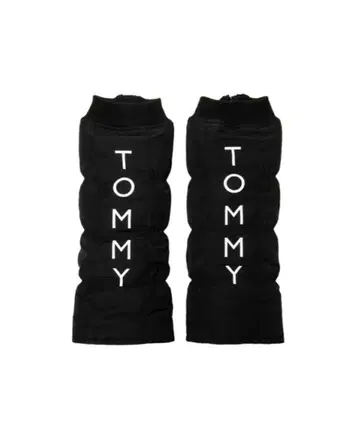 타미힐피거 골프 레그 워머 충전솜 블랙