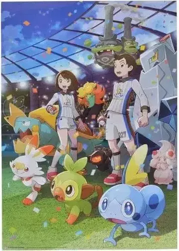 포켓몬 센터 포스터 THE GALAR POKEMON LEAGUE!!