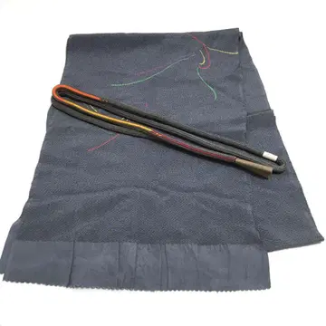 a858 순수 실크 오비 장식 천 허리띠 세트 기모노