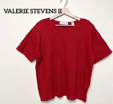 VALERIE STEVENS II 반팔 T셔츠 레드