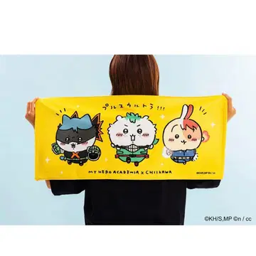나의 히어로 아카데미아 x 치이카와 페이스 타월 (플러스 울트라!!!)
