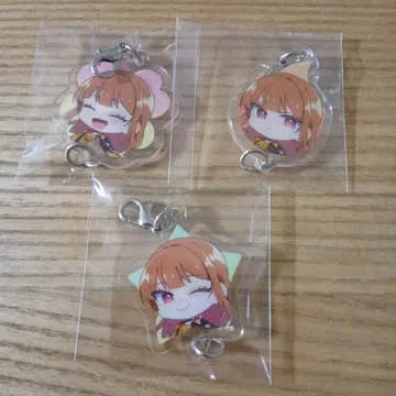 컬러풀 피치 에토 연결 아크링 키링