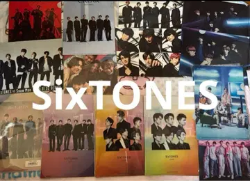 SixTONES 특전 미니 클리어 파일 모음 세트