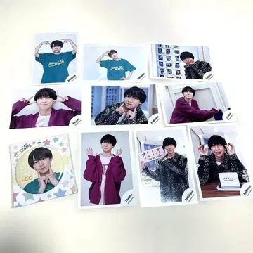 [ 새상품급 ] 나가오카 레오 공식 사진 캔뱃지 묶음 판매