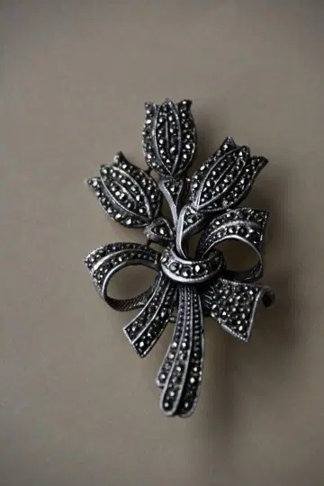 925 순은 튤립 브로치