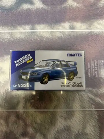 토미카 리미티드 빈티지 네오 스바루 임프레자 WRX STi 2003년