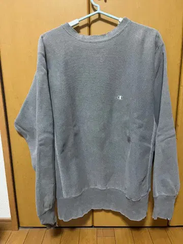 챔피온 리버스 위브 L 그레이 미국제 오니 페이드 보로