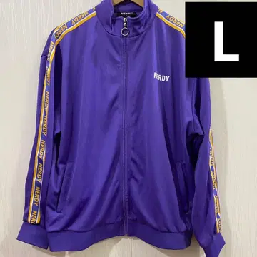 NERDY 퍼플 트랙 자켓 L