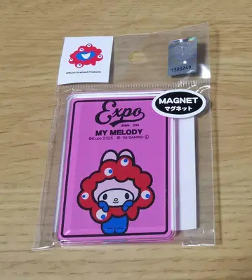 오사카 간사이 엑스포 산리오 아크릴 마그넷 마이멜로디
