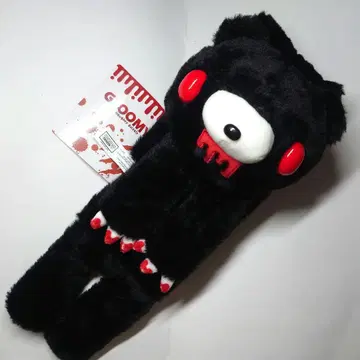 그루미 머플러 블랙 복슬복슬 블랙