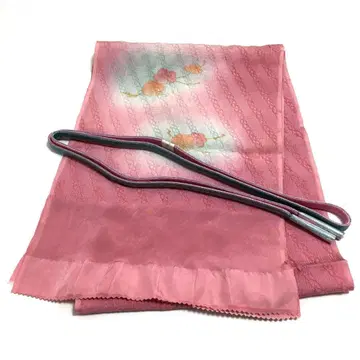 a864 순수 실크 오비 장식 천 허리띠 세트 기모노