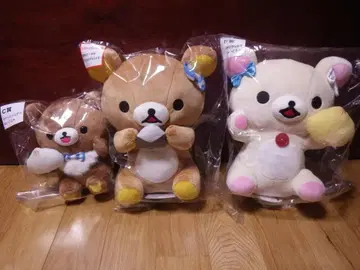 로손 복권 리락쿠마 봉제 인형 세트 라스트 리라쿠지상 B상 C상