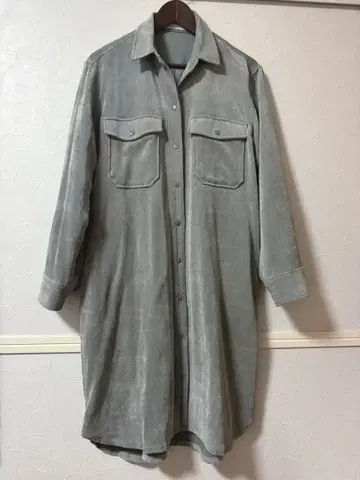 코듀로이 셔츠 원피스