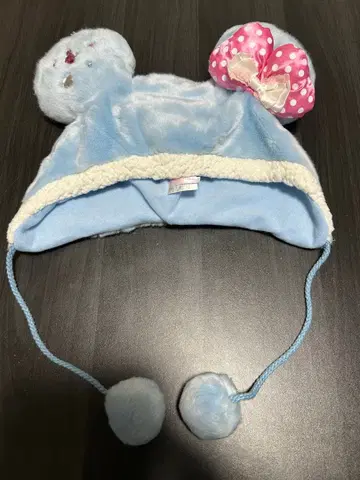 미니 스카이블루 팬캡