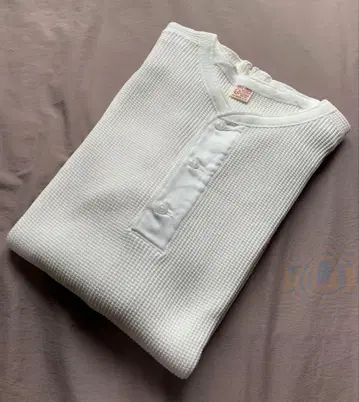 THE REAL McCOY'S WAFFLE THERMAL HENLEY