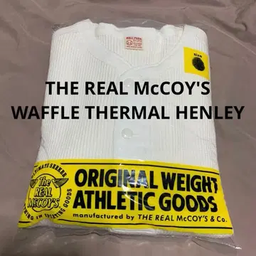THE REAL McCOY'S WAFFLE THERMAL HENLEY