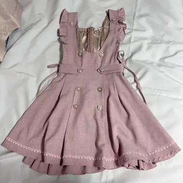 리즈리사 LIZLISA 점프 스커트 핑크