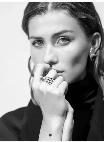 BLANC IRIS 특주 22호 실버 반지