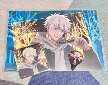 고죠 사토루 말큐브 코스터 런치매트 후드픽