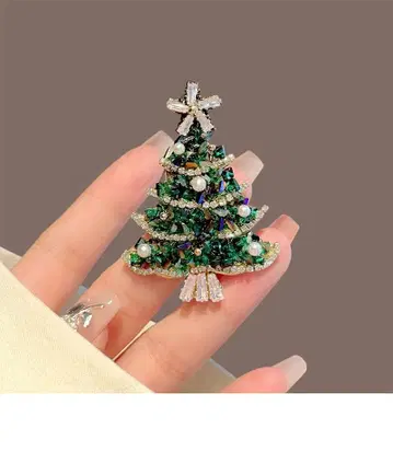 크리스마스 트리 브로치