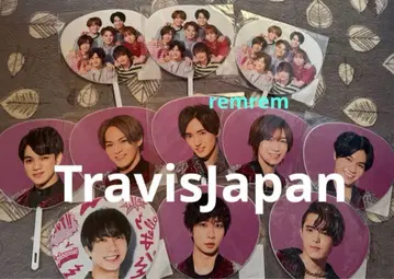 TravisJapan 서머 파라다이스 미니 부채 트라자