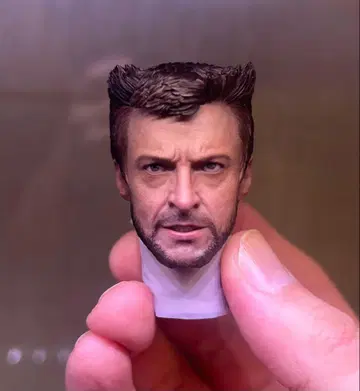 핫토이즈 울버린 디럭스판의 맨얼굴 헤드만