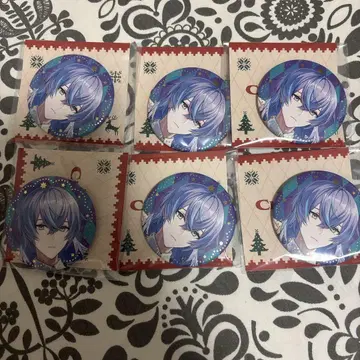 니지산지 KD 스웨터 금박 캔뱃지 호시미치 쇼