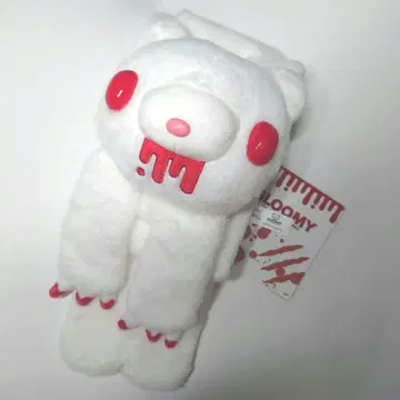 그루미 머플러 화이트 복슬복슬 화이트