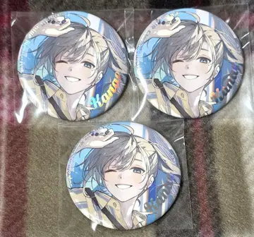 니지산지 카나에 Blue Memories ChroNoiR 오로라 캔뱃지