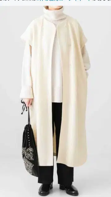 카구레 울 밀드 롱 원피스