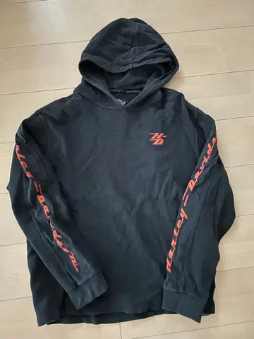 Harley-Davidson 후드 부착 후드티 XL 블랙