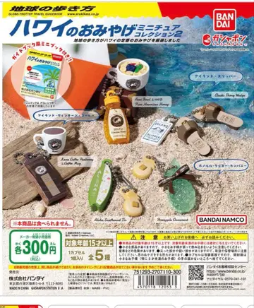 하와이 기념품 미니어처 컬렉션 풀 컴프